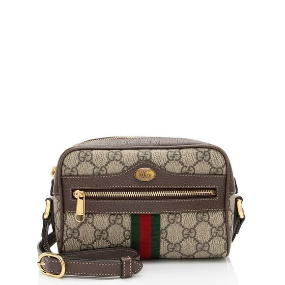 Gucci GG Supreme Ophidia Mini Shoulder Bag - Picture 1 of 15